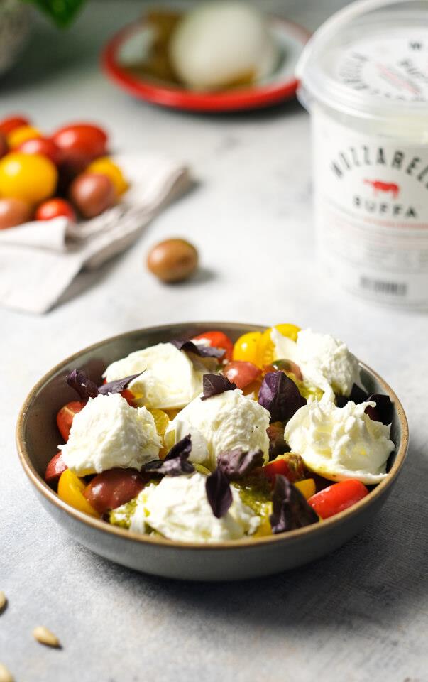 Köz Patlıcan & Burrata