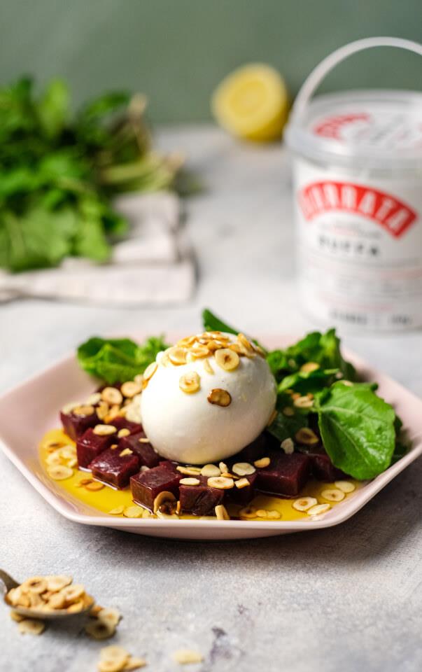 Kuru Fasülye & Kuşkonmazlı Burrata